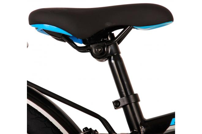 Volare Thombike Vélo pour enfants - Garçons - 24 pouces - Noir Bleu - Freins à deux mains