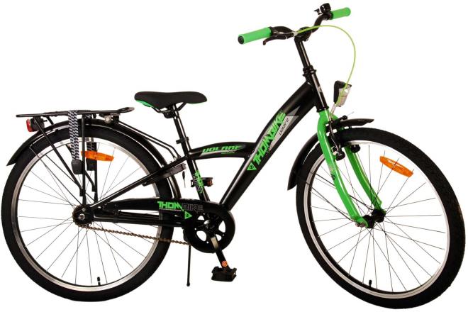 Vélo pour enfants Volare Thombike - Garçons - 24 pouces - Noir Vert