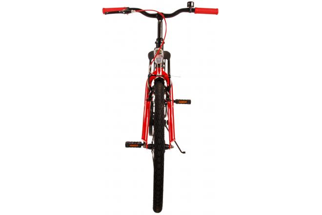 Vélo pour enfants Volare Thombike - Garçons - 24 pouces - Noir Rouge