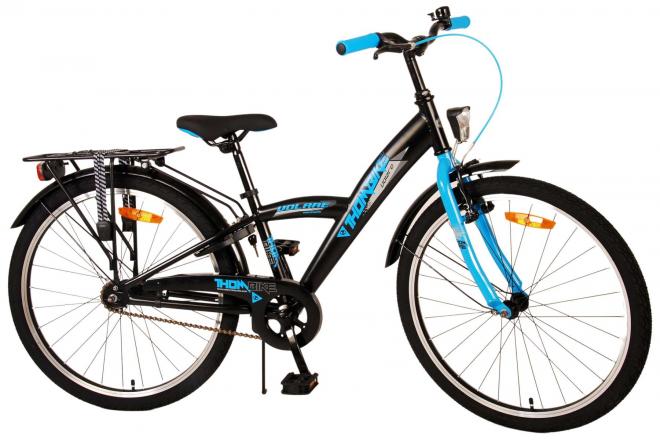 Vélo pour enfants Volare Thombike - Garçons - 24 pouces - Noir Bleu