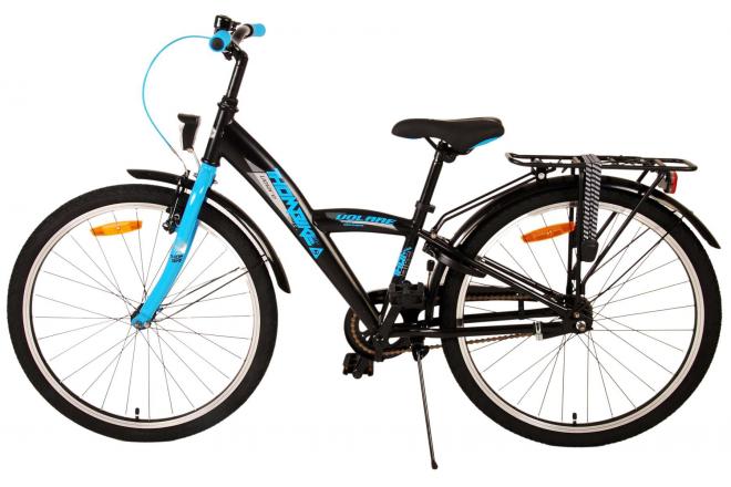 Vélo pour enfants Volare Thombike - Garçons - 24 pouces - Noir Bleu