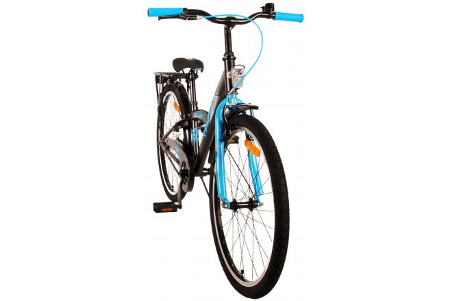 Vélo pour enfants Volare Thombike - Garçons - 24 pouces - Noir Bleu