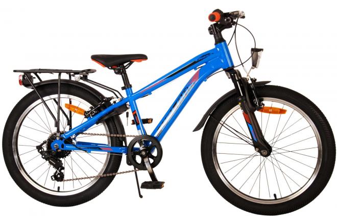 Volare Cross Vélo enfant - garçon - 20 pouces - Bleu - 6 vitesses