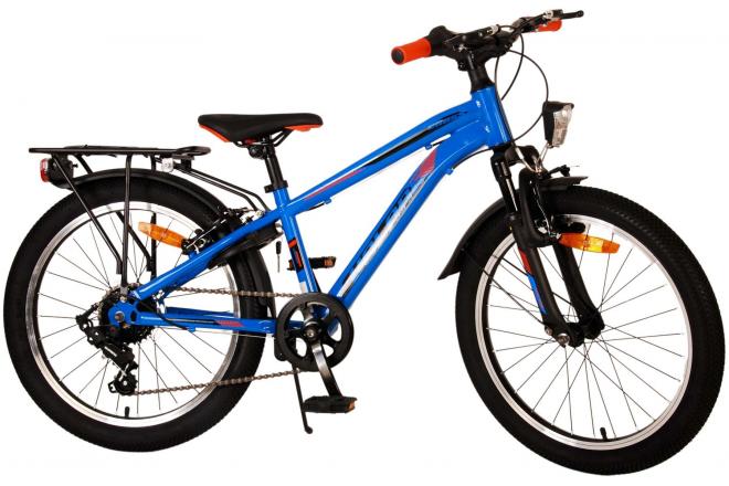 Volare Cross Vélo enfant - garçon - 20 pouces - Bleu - 6 vitesses