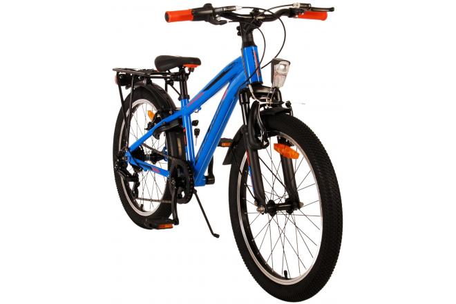 Volare Cross Vélo enfant - garçon - 20 pouces - Bleu - 6 vitesses