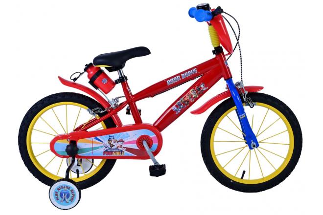 Vélo enfant Paw Patrol- Garçons - 16 pouces - rouge