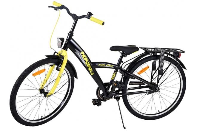 Vélo pour enfants Volare Thombike - Garçons - 24 pouces - Noir Jaune