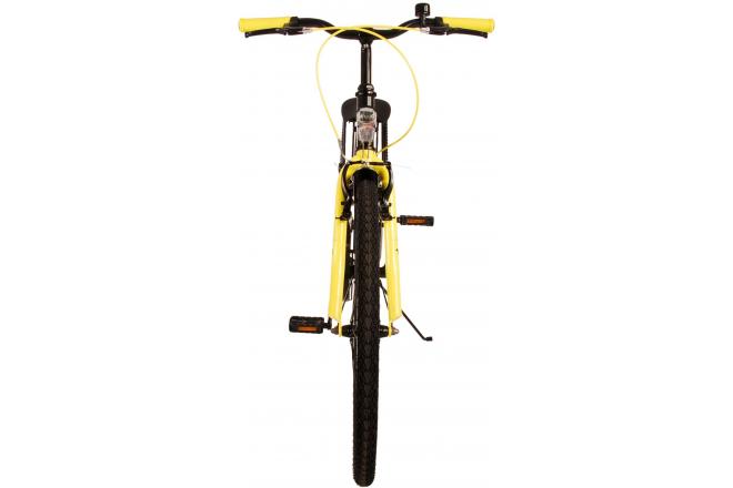 Volare Thombike Vélo pour enfants - Garçons - 26 pouces - Noir Jaune - Freins à deux mains