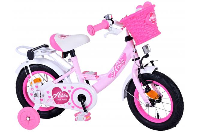 Vélo pour enfants Volare Ashley - Filles - 12 pouces - Rose