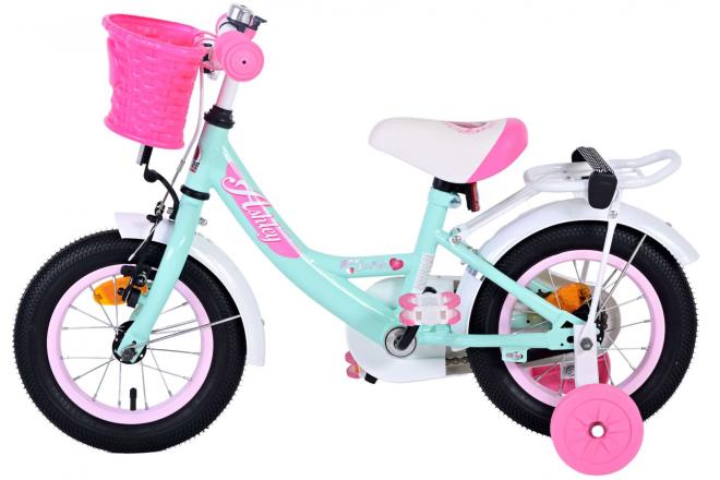 Vélo pour enfants Volare Ashley - Filles - 12 pouces - Vert