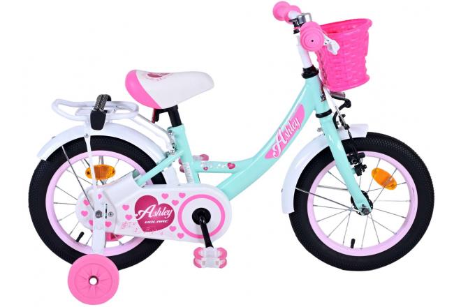 Vélo pour enfants Volare Ashley - Filles - 14 pouces - Vert