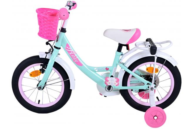 Vélo pour enfants Volare Ashley - Filles - 14 pouces - Vert