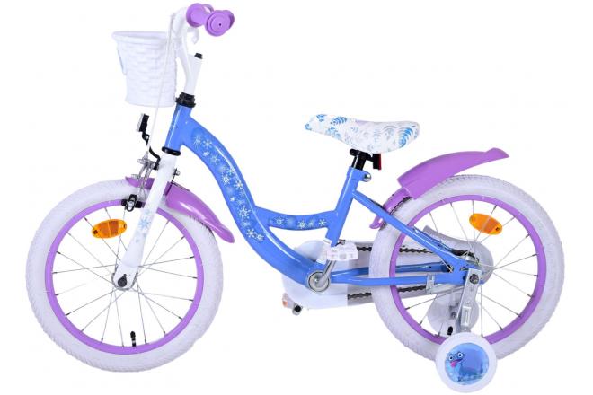 Vélo enfant Disney La reine des neiges 2 - fille - 16 po - bleu/mauve