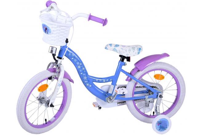 Vélo enfant Disney La reine des neiges 2 - fille - 16 po - bleu/mauve