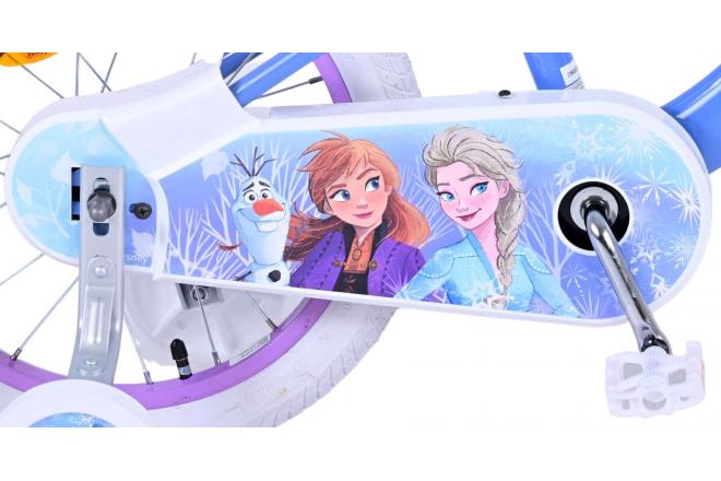 Vélo enfant Disney La reine des neiges 2 - fille - 16 po - bleu/mauve