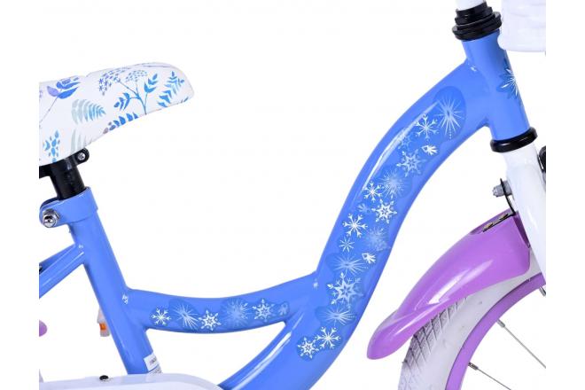 Vélo enfant Disney La reine des neiges 2 - fille - 16 po - bleu/mauve