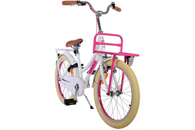 Volare Excellent Vélo pour enfants - Filles - 20 pouces - Blanc