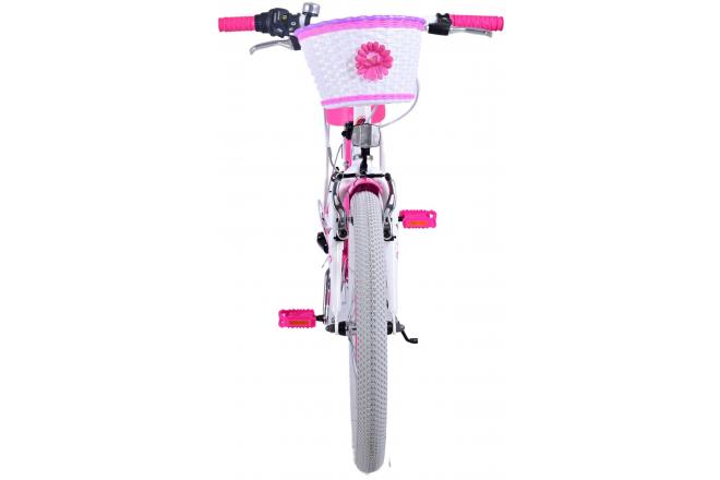 Vélo enfant Volare Lovely - Filles - 20 pouces - Rose - 6 vitesses