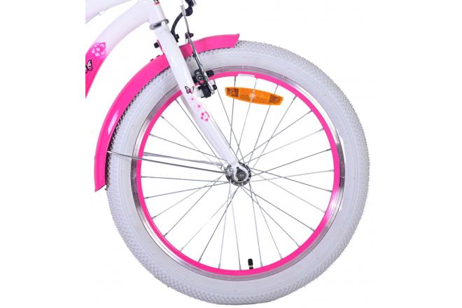 Volare Lovely vélo pour enfants - Filles - 20 pouces - Rose - deux freins