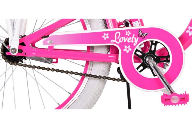 Volare Lovely vélo pour enfants - Filles - 20 pouces - Rose