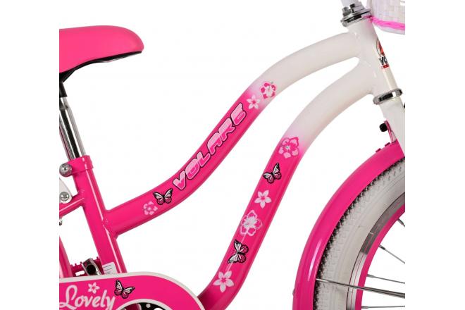 Volare Lovely vélo pour enfants - Filles - 20 pouces - Rose