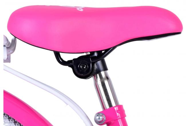 Vélo enfant Volare Lovely - Filles - 20 pouces - Rose - 6 vitesses