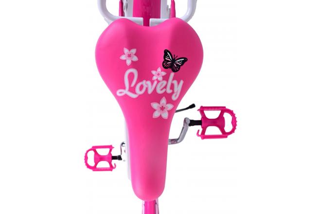 Volare Lovely vélo pour enfants - Filles - 20 pouces - Rose - deux freins