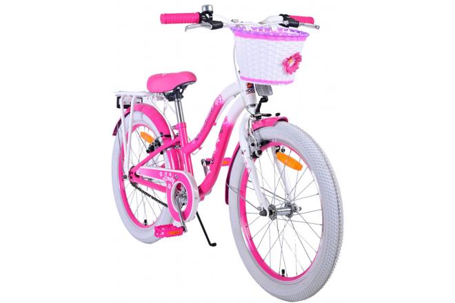 Volare Lovely vélo pour enfants - Filles - 20 pouces - Rose - deux freins