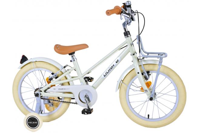 Vélo d'enfant Volare Melody - Filles - 16 pouces - Sable