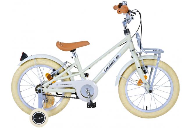 Vélo d'enfant Volare Melody - Filles - 16 pouces - Sable