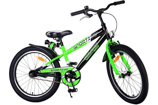 Volare Sportivo Vélo pour enfants - garçons - 20 pouces - Vert