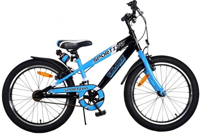 Volare Sportivo Vélo pour enfants - garçons - 20 pouces - Bleu - Freins à deux mains