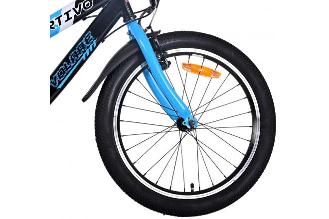 Volare Sportivo Vélo enfant - garçons - 20 pouces - Bleu - 7 vitesses