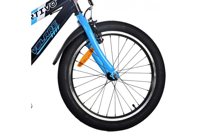 Volare Sportivo Vélo pour enfants - garçons - 20 pouces - Bleu - Freins à deux mains