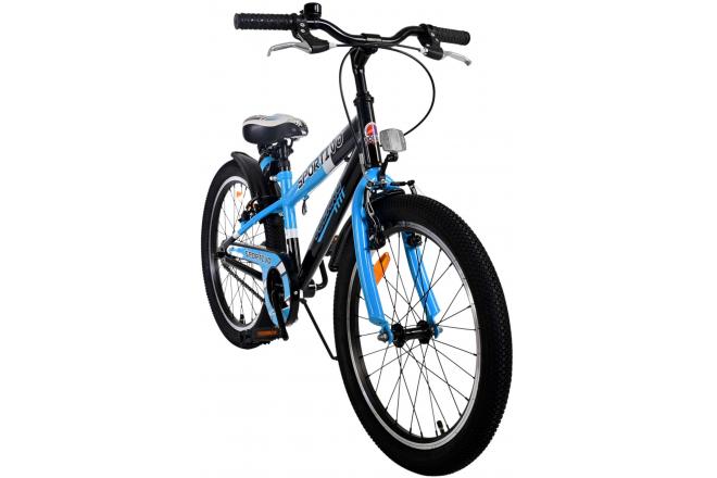 Volare Sportivo Vélo pour enfants - garçons - 20 pouces - Bleu - Freins à deux mains