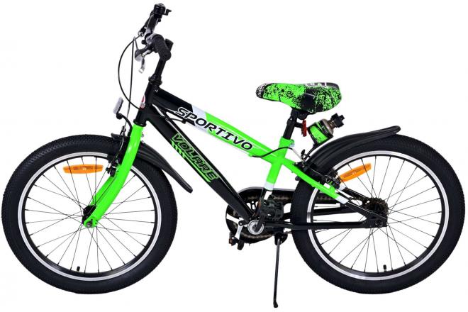 Volare Sportivo Vélo pour enfants - garçons - 20 pouces - Vert - Freins à deux mains