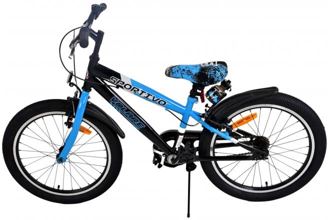 Volare Sportivo Vélo pour enfants - garçons - 20 pouces - Bleu - Freins à deux mains