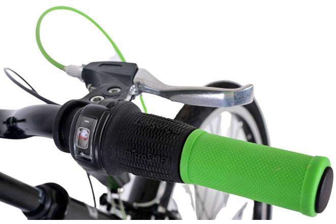 Volare Thombike Vélo enfant - Garçons - 24 pouces - Vert Noir - 3 vitesses