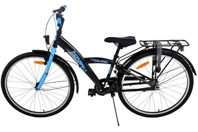 Volare Thombike Vélo enfant - Garçons - 26 pouces - Noir Bleu - 3 vitesses