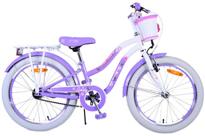 Volare Lovely vélo pour enfants - Filles - 20 pouces - Violet