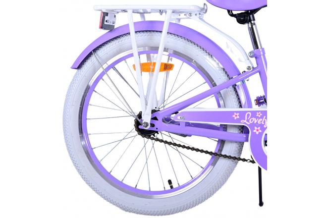 Volare Lovely vélo pour enfants - Filles - 20 pouces - Violet