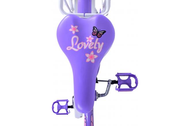 Volare Lovely vélo pour enfants - Filles - 20 pouces - Violet