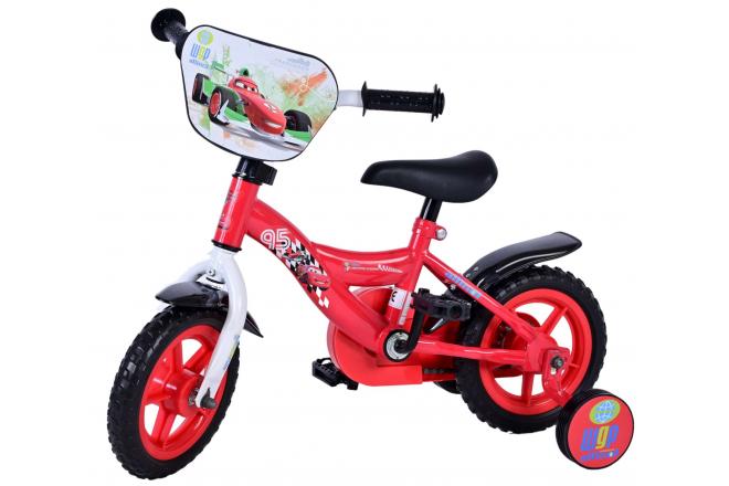 Vélo enfant Disney Cars - garçon - 10 po - rouge - Pignon fixe