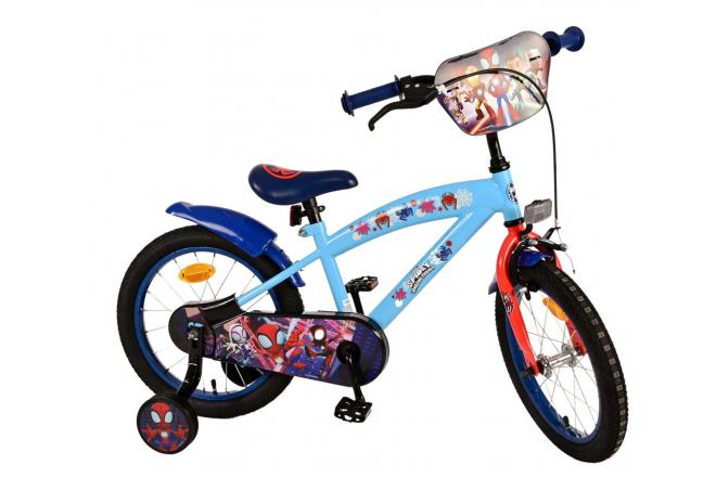 Vélo Spidey Kids - Garçons - 16 pouces - Bleu