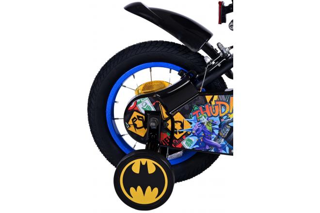 Vélo enfant Batman - Garçons - 12 pouces - Noir - Freins à deux mains