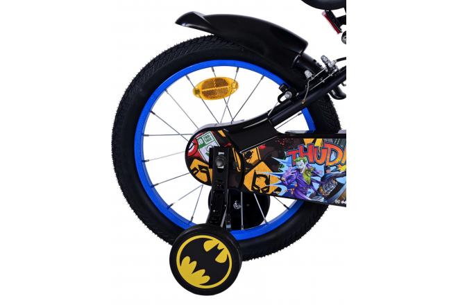 Vélo enfant Batman - Garçons - 16 pouces - Noir - Freins à deux mains