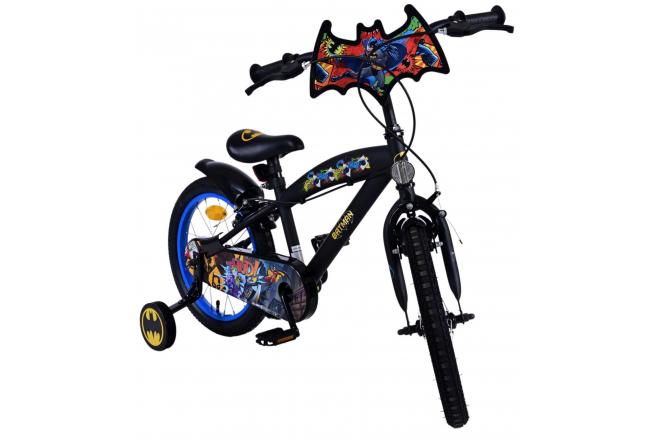 Vélo enfant Batman - Garçons - 16 pouces - Noir - Freins à deux mains