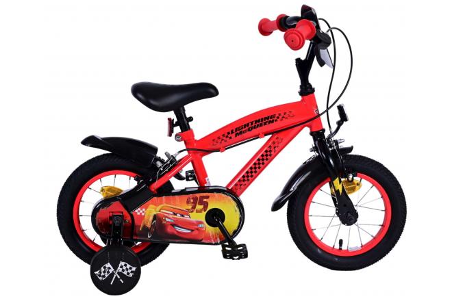 Vélo enfant Disney Cars - garçon - 12 po - Cars - 2 leviers de frein