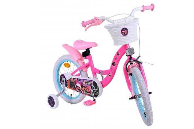 Vélo enfant LOL Surprise - Filles - 16 pouces - Rose