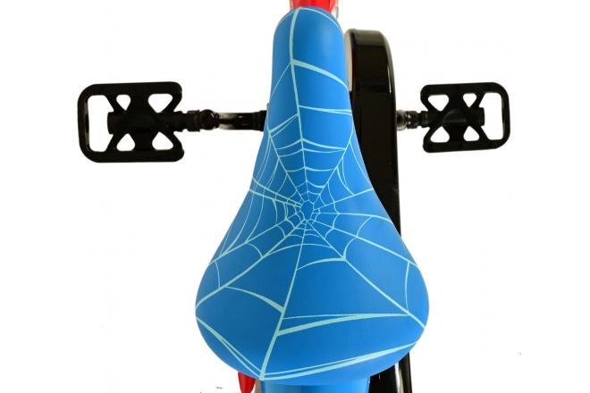 Vélo enfant Spider-Man - Garçons - 12 pouces - Bleu/Rouge